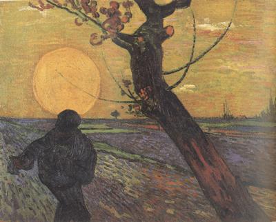 Vincent Van Gogh The Sower (nn04) oil painting picture